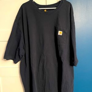 Carhartt T-shirt, Navy Blue 5XL